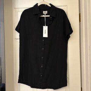 Rhythm Classic Black Shirt Dress